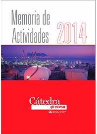 Memoria de actividades 2014 de la Cátedra CEPSA